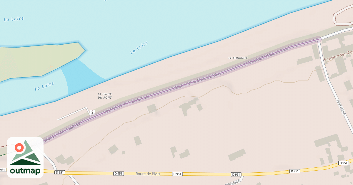 Map of Chemin de la Croix du Pont