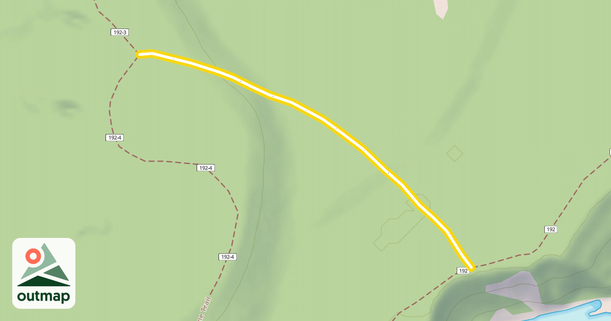 Map of Jack Pine Trail