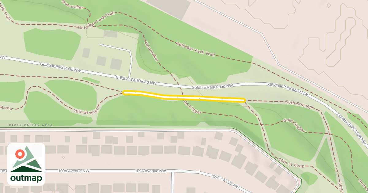 Map of 50th St Loop
