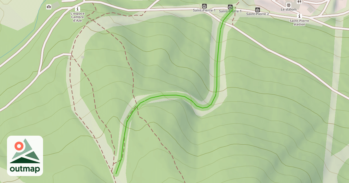 Map of Le Mur Électrique