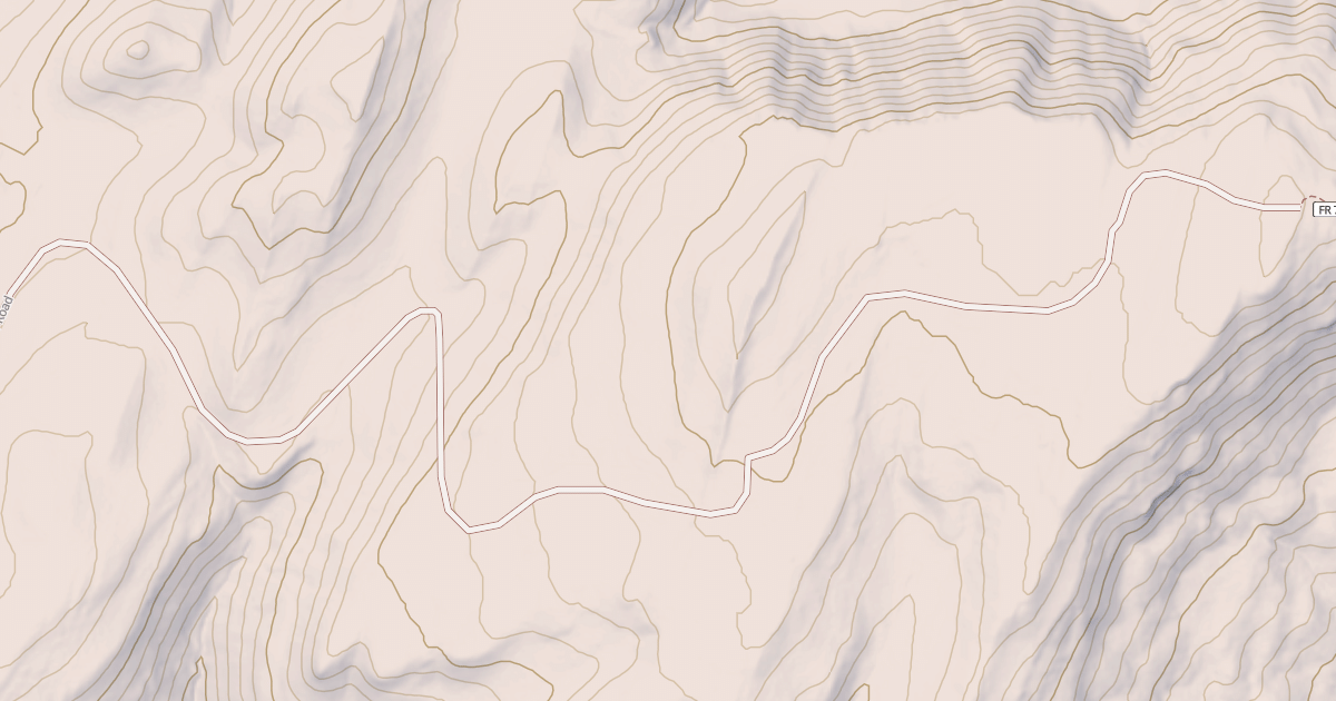 Map preview of USFS Motor Vehicle Use Map Roads {1FF05CBA-84A1-485D-873B-27F8FE868749}