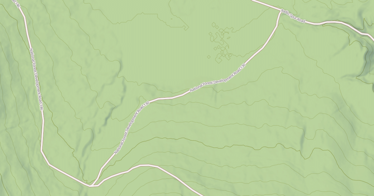 Map preview of USFS Motor Vehicle Use Map Roads {69B91230-13F6-4A7B-AC2F-F2B5DA638091}
