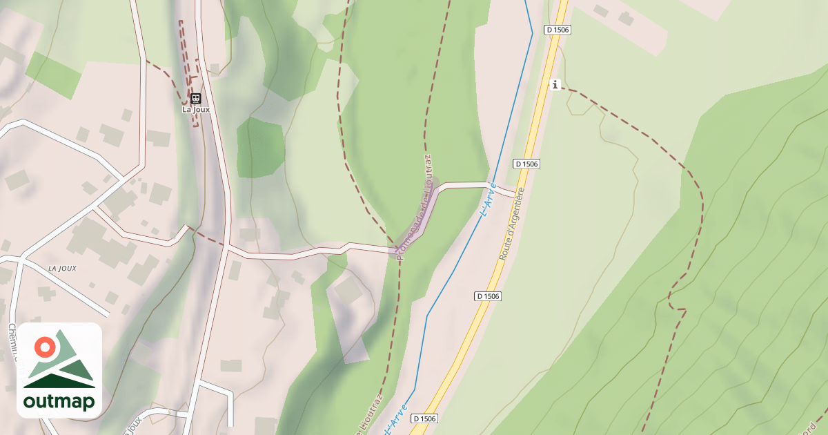 Map of Chemin des Cordays