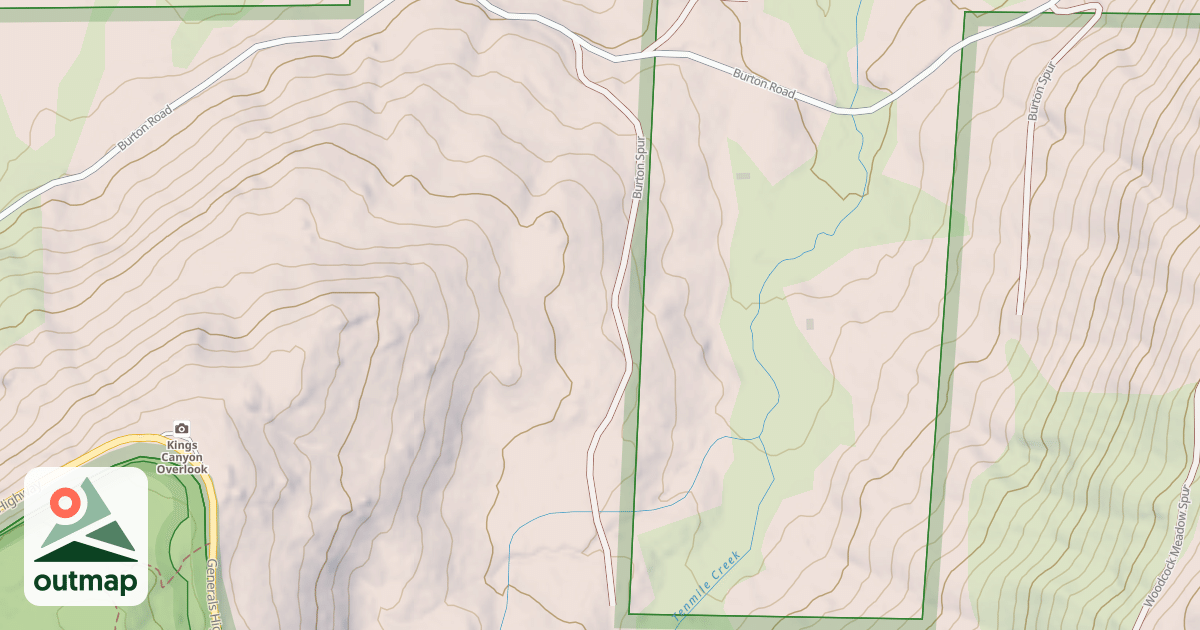 Map of BURTON