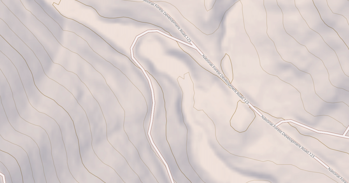 Map preview of GROUSE CREEK RIDGE CUTOFF