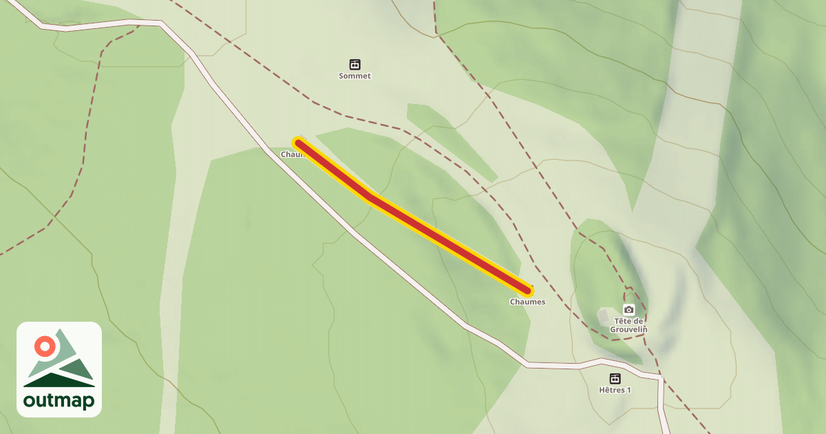 Map of Chaumes