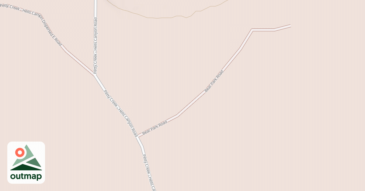 Map of BEAR PARK