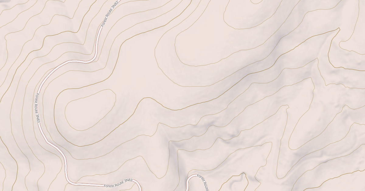 Map preview of HULL CREEK OHV - 4X4