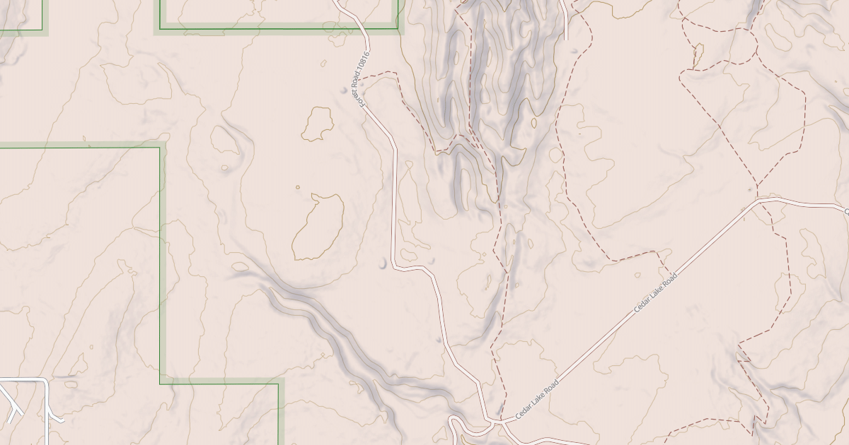 Map preview of CEDAR LAKE