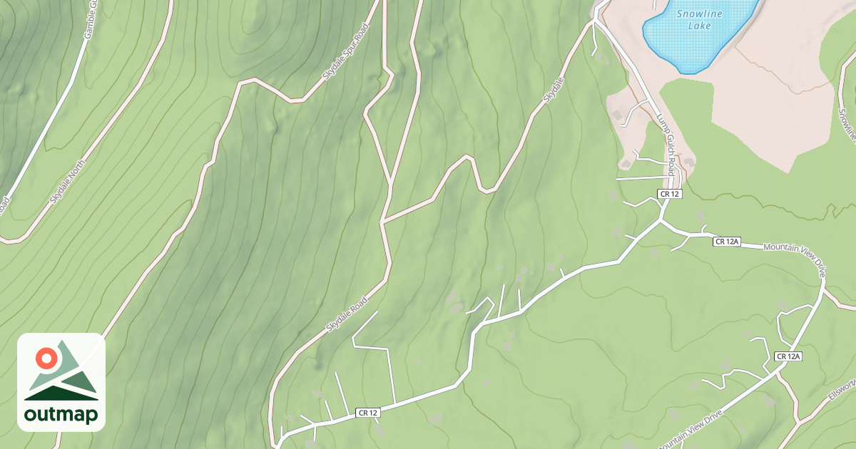 Map of SKYDALE