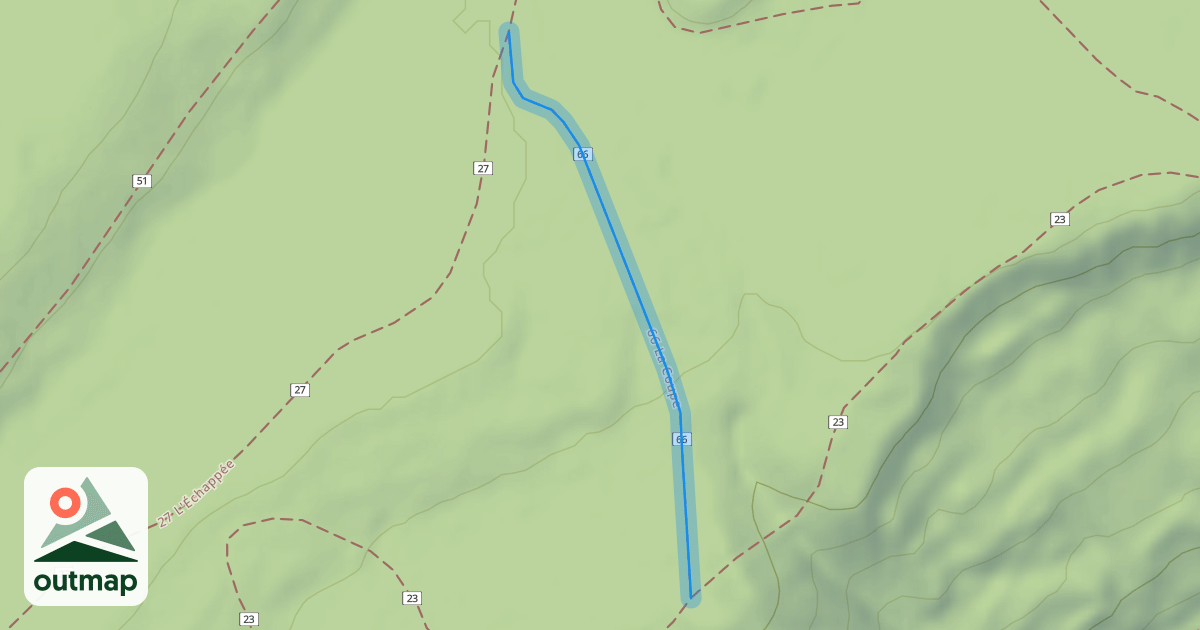 Map of 66 La Coupe