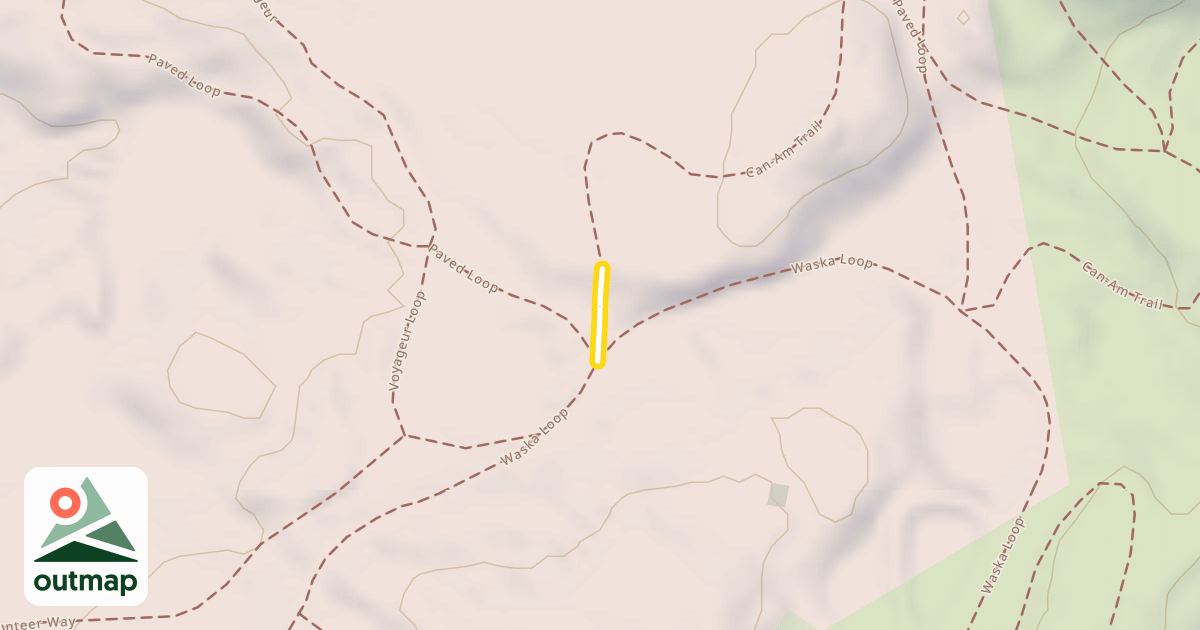 Map of Can-Am Trail