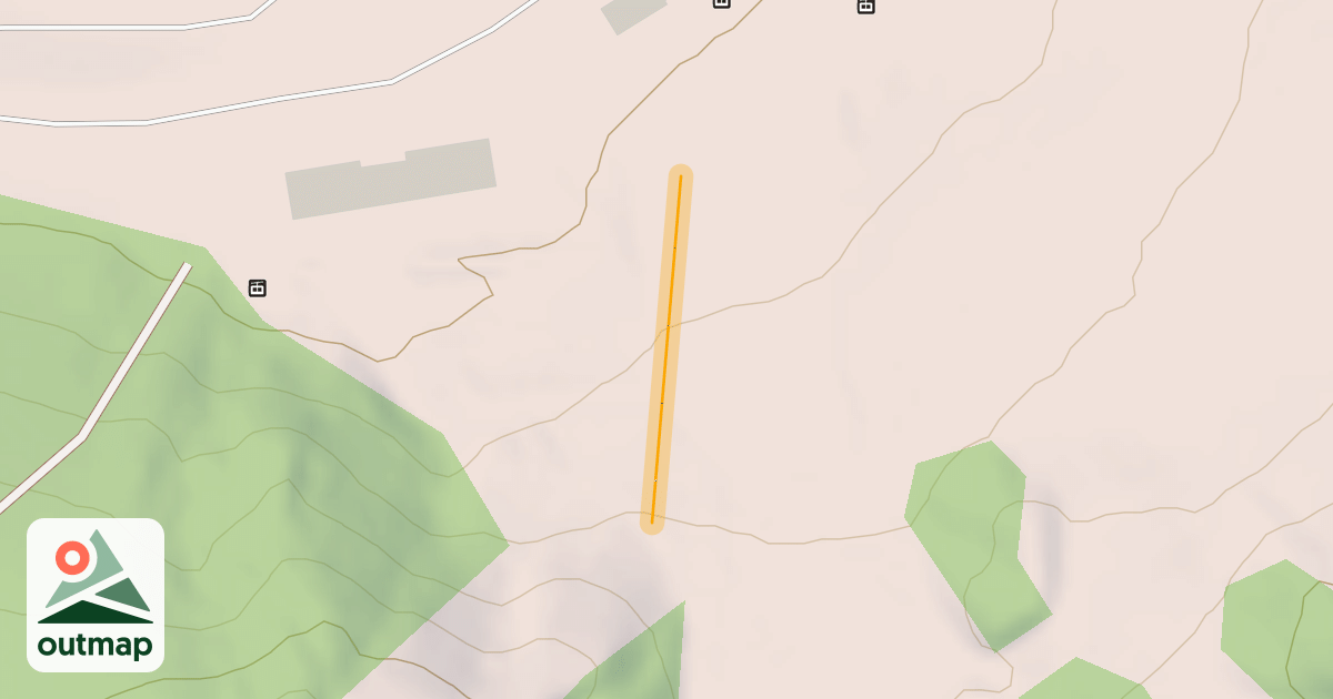 Map of bunny slope