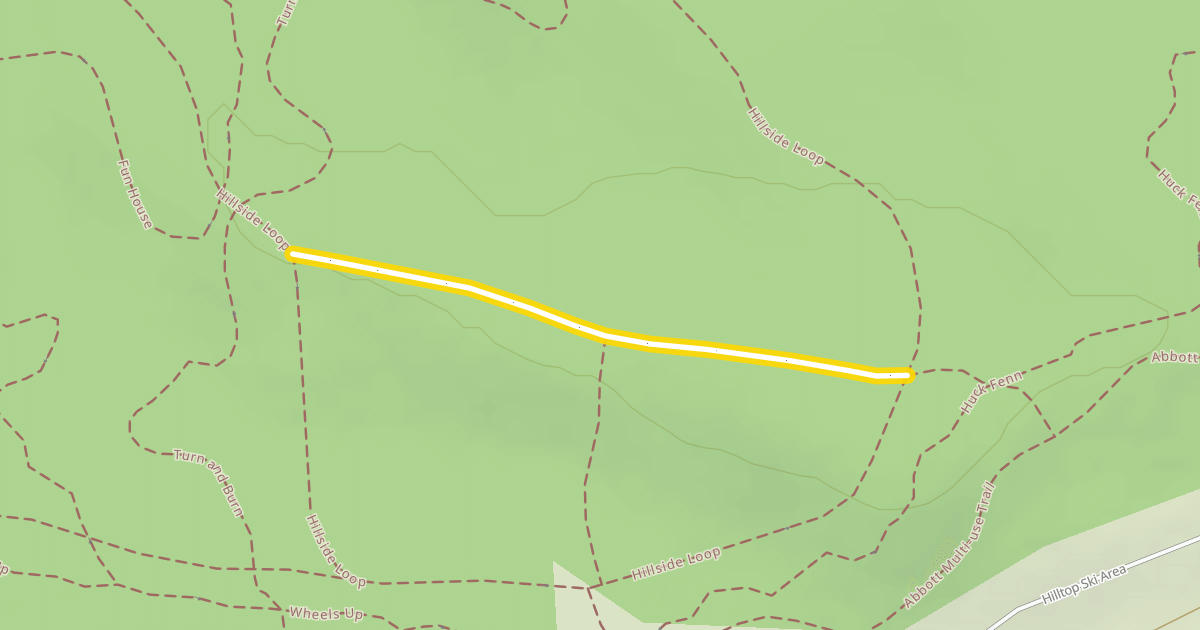 Map preview of Hillside Loop