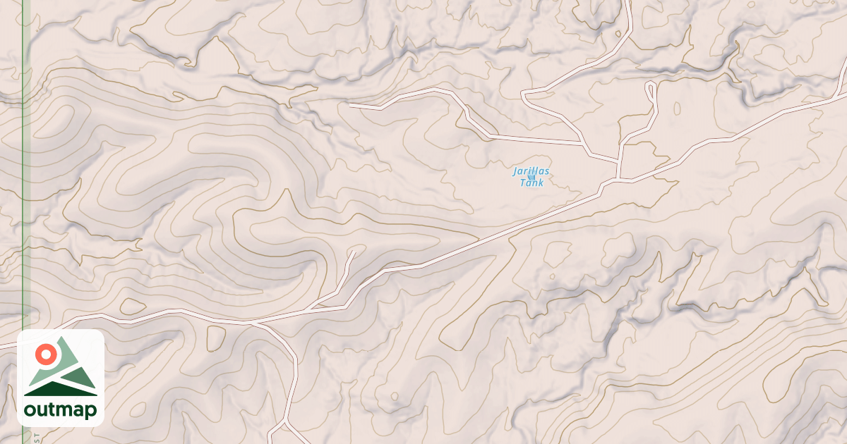 Map of PALOMAS MESA