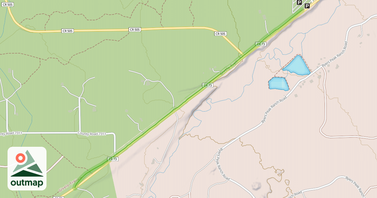 Map of Givelo Trail