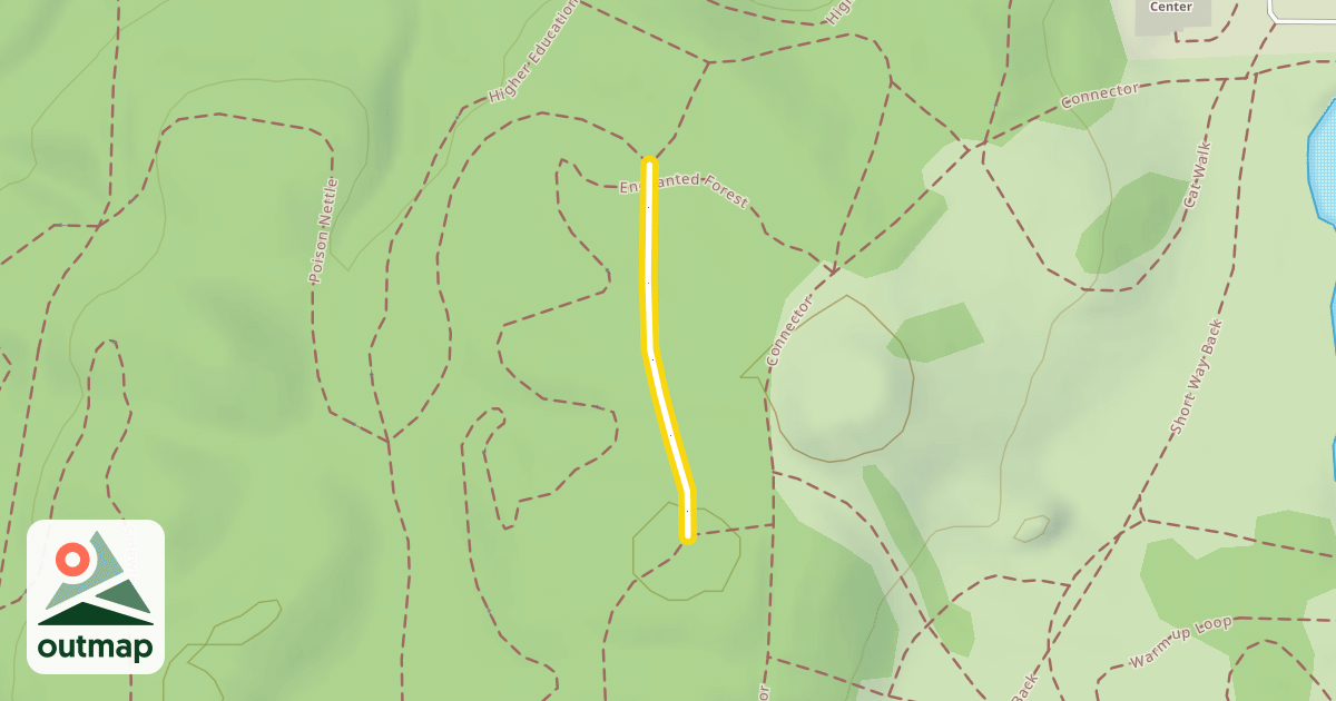 Map of North Tree Loop