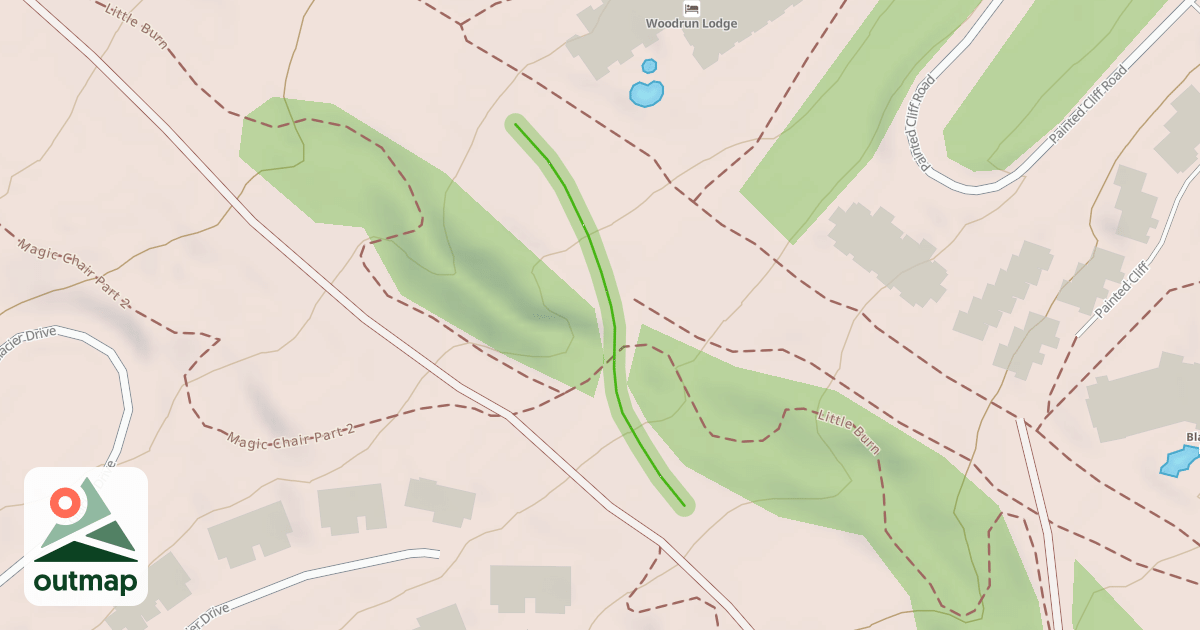 Map of Wood Run