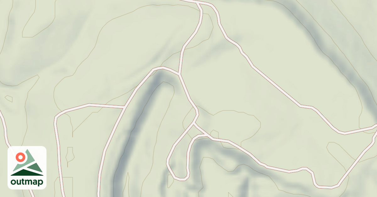 Map of Whiskey Springs Trails