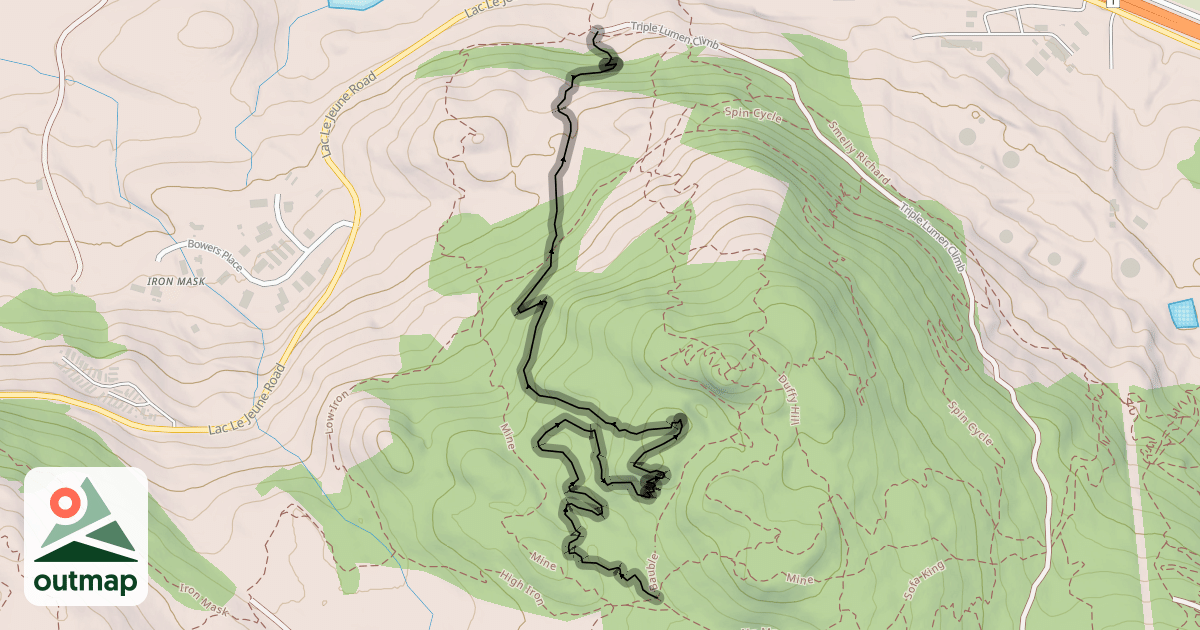 Map of Rodeo