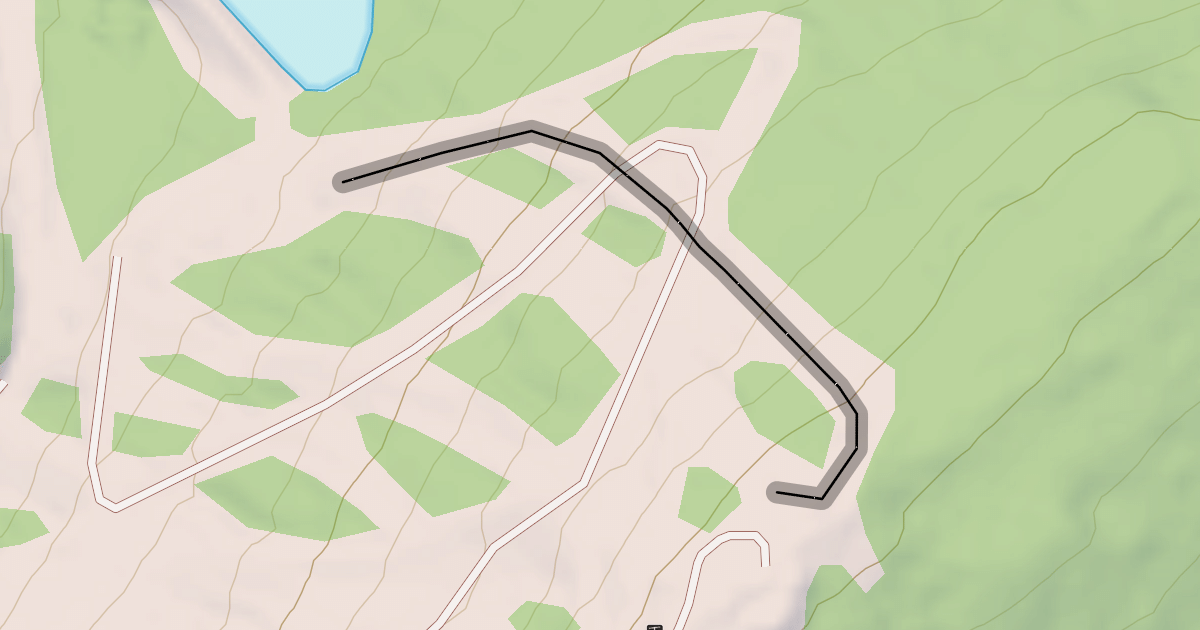 Map preview of Chris's Couloir