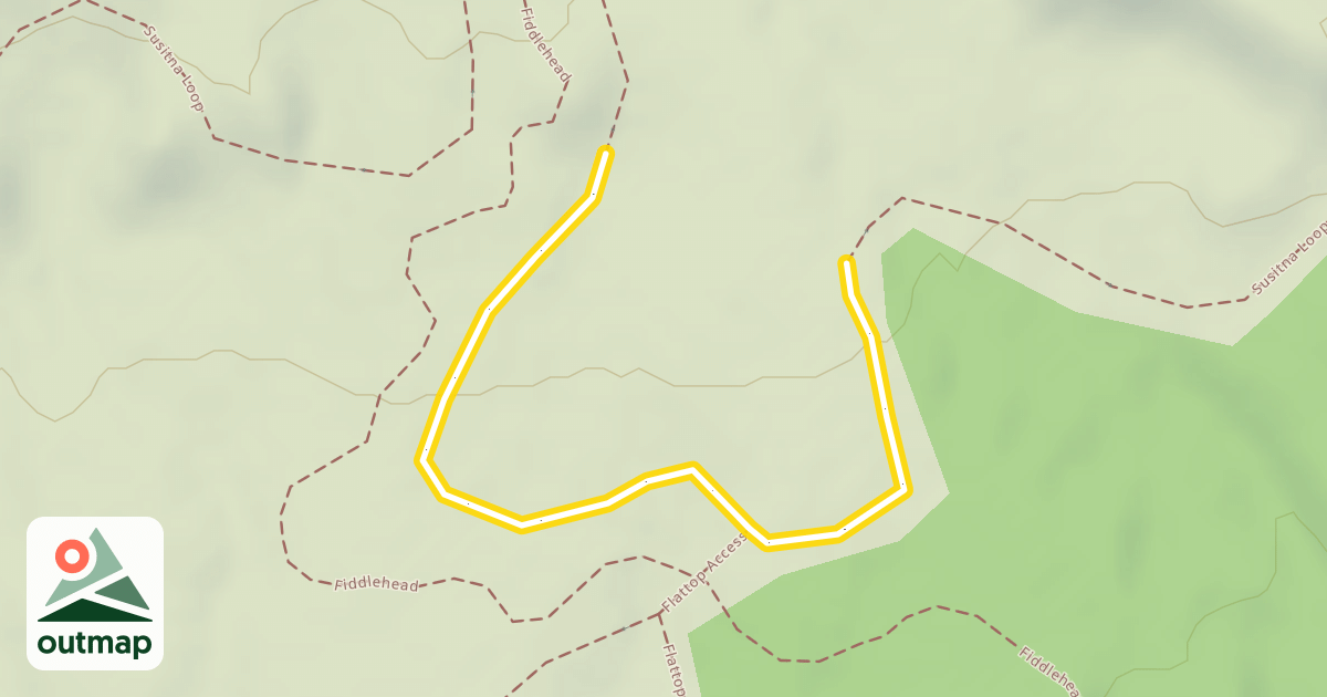 Map of Susitna Loop