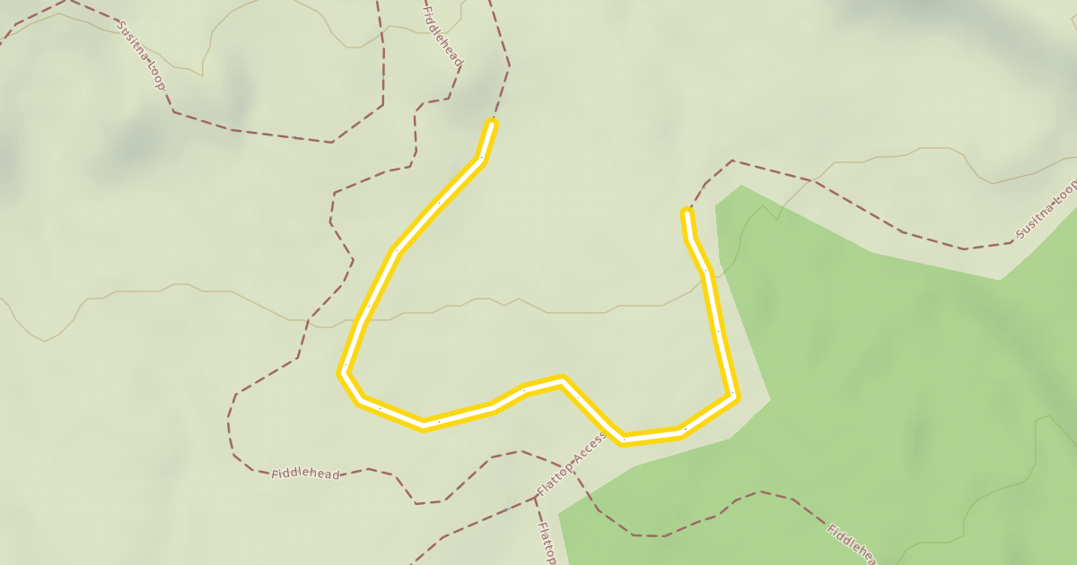 Map preview of Susitna Loop