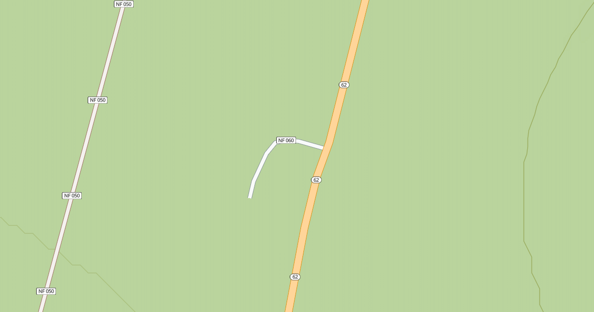 Map preview of USFS Motor Vehicle Use Map Roads {00A34B00-D534-49CA-B3DA-7172170C5A55}