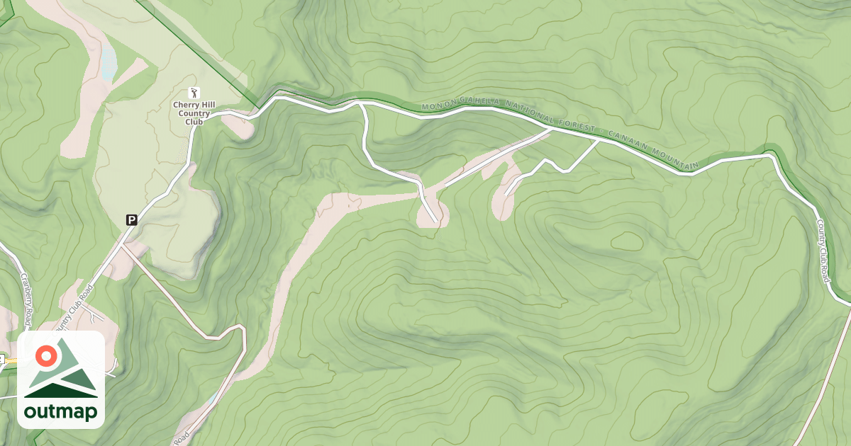Map of CRANBERRY RIDGE