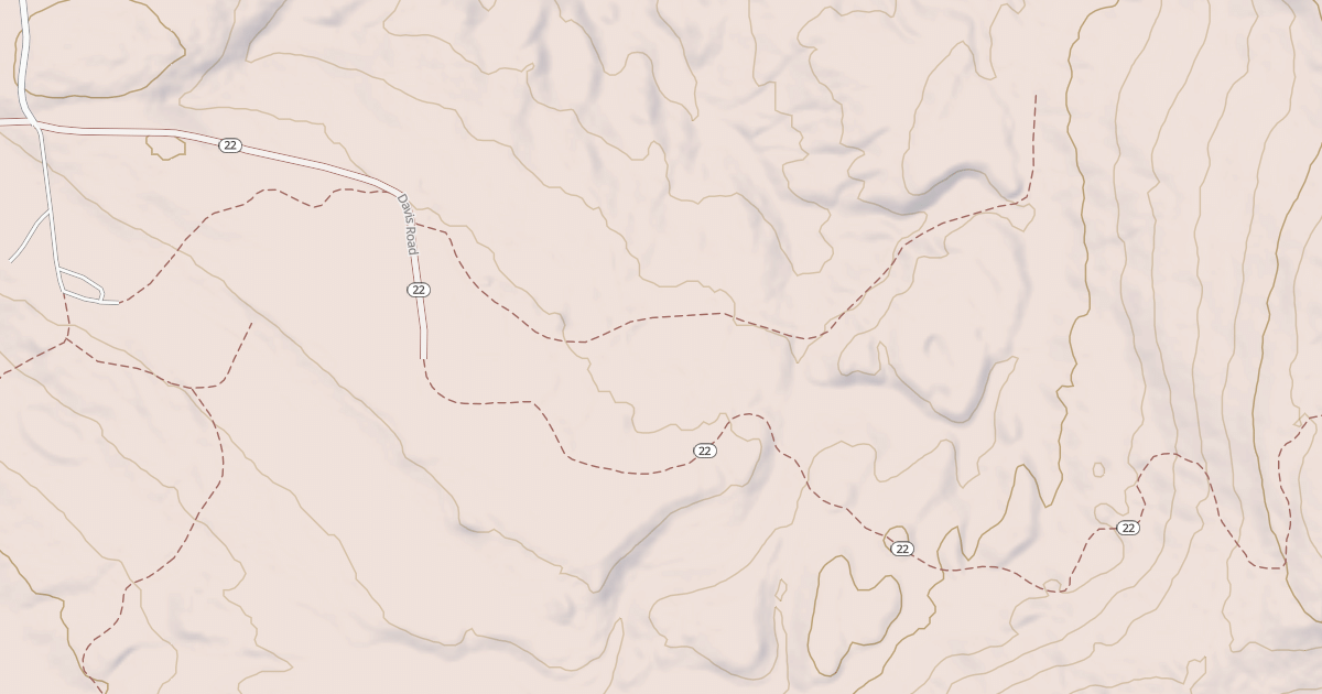 Map preview of USGS National Digital Trails ca618b00-7c1e-4edd-ae55-4bece1e6eecd