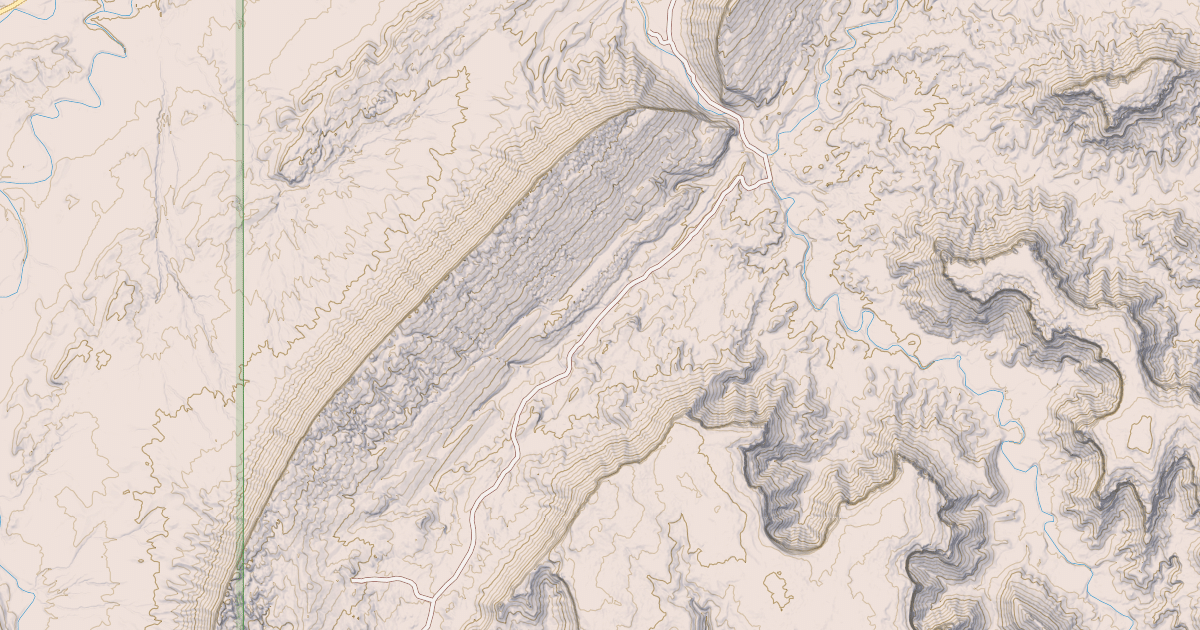 Map preview of BLM National GTLF Public Motorized Roads 2e067ab2-a805-41ab-85de-6587f640f7c9