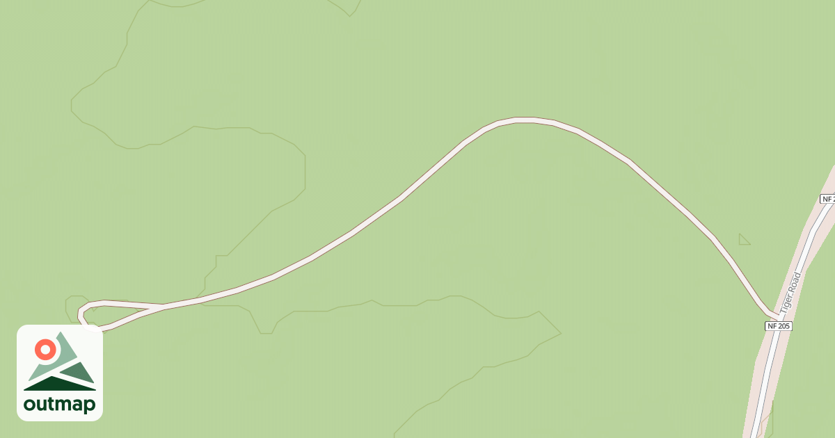 Map of USFS National Forest System Roads {7BBA0EE5-78AE-462E-A381-BBBB1752F5FE}