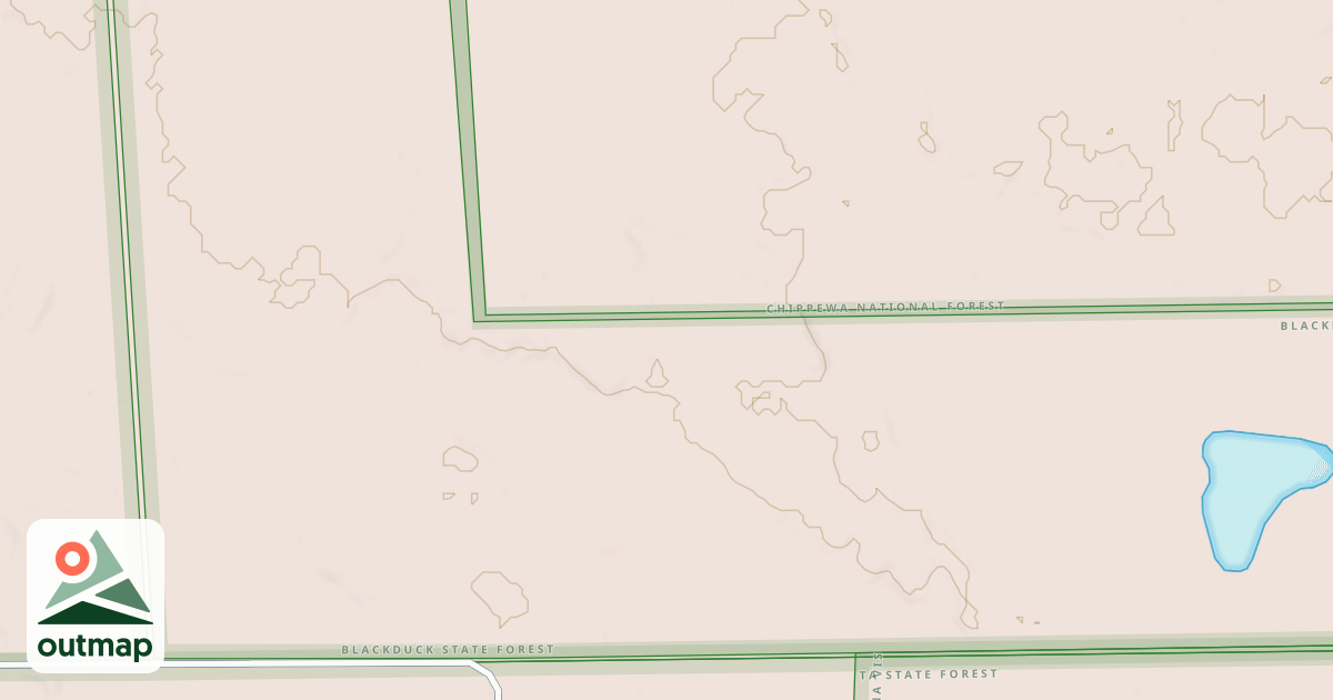 Map of BIRCH BARK ROAD SPUR G