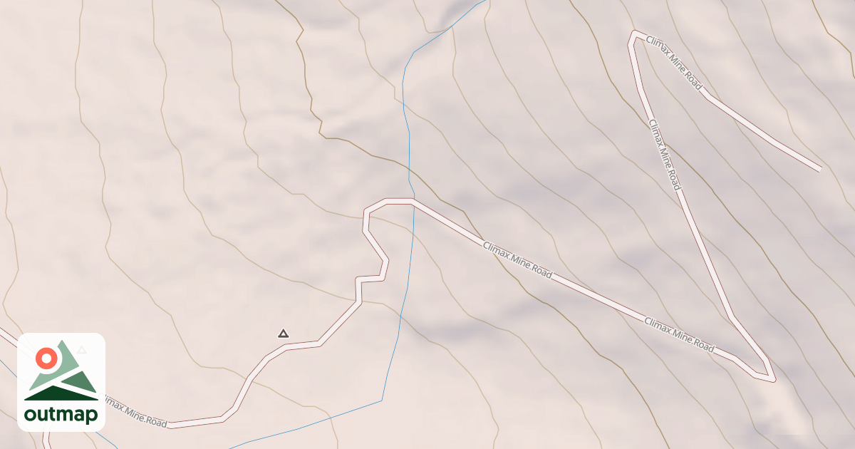 Map of CLIMAX MINE ROAD