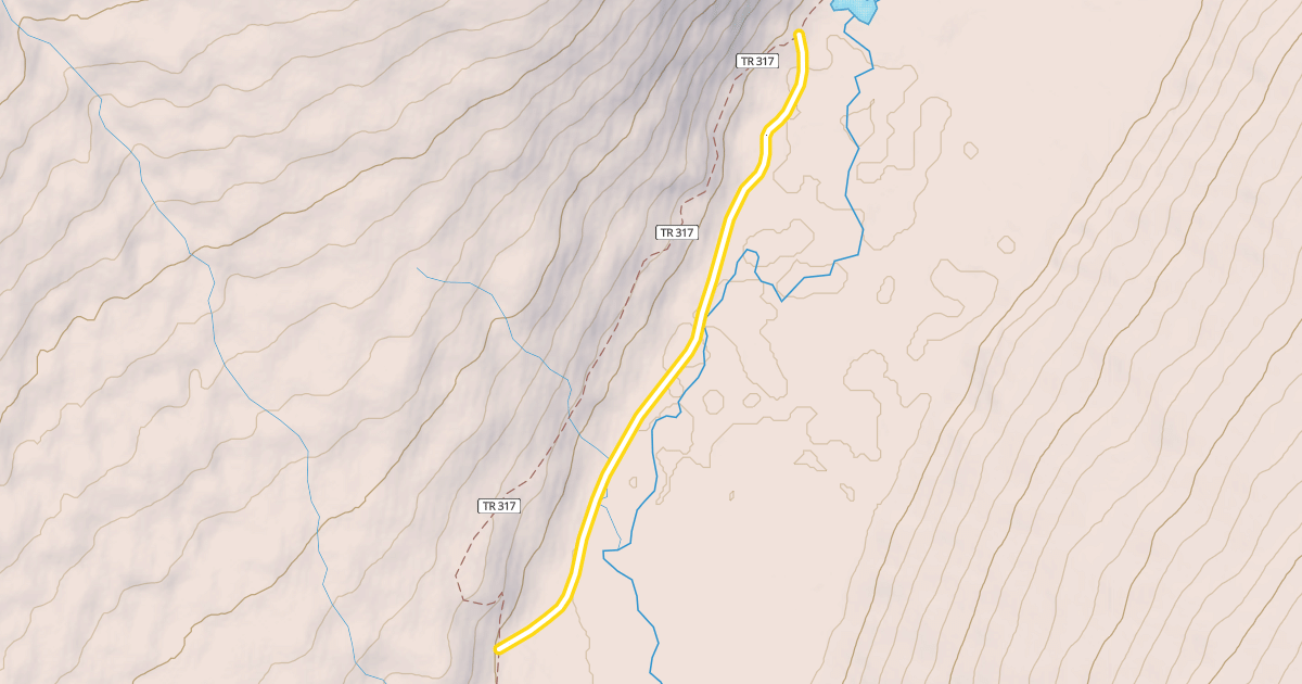Map preview of Resurrection Pass Trail-Winter Route