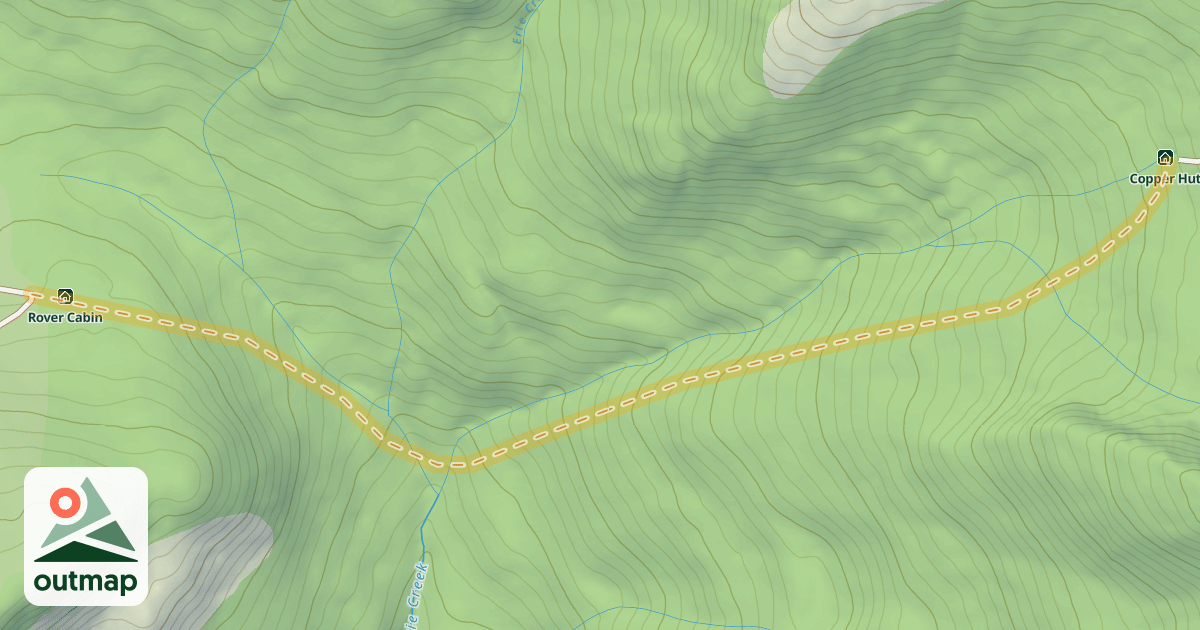 Map of Bonnington Traverse