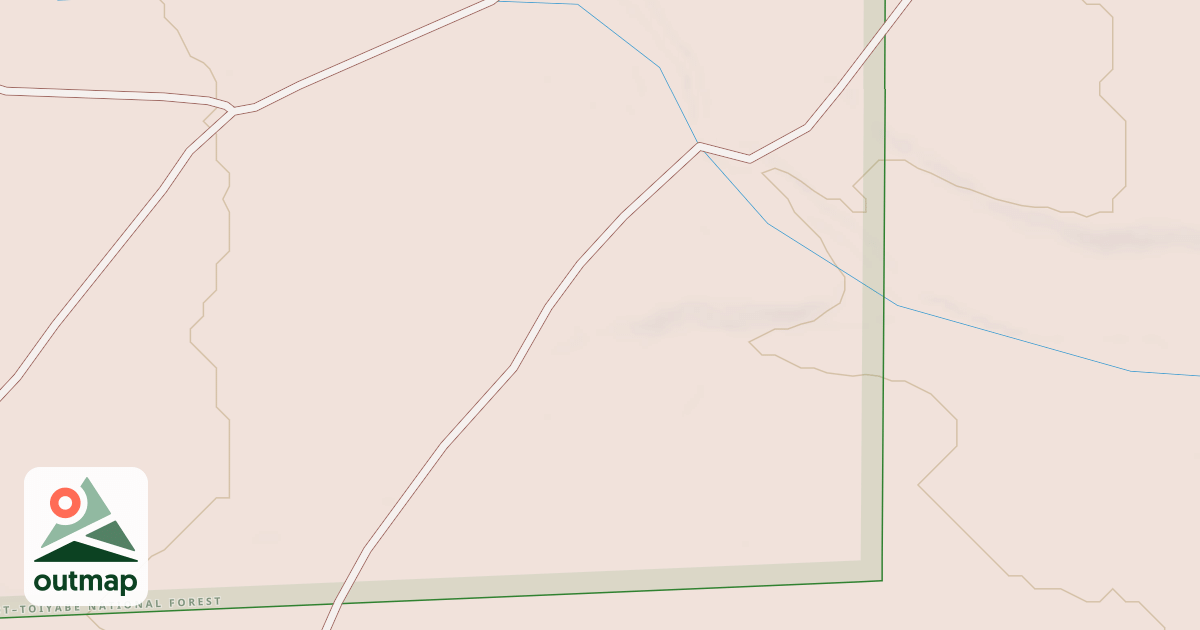 Map of ANTELOPE SPRING