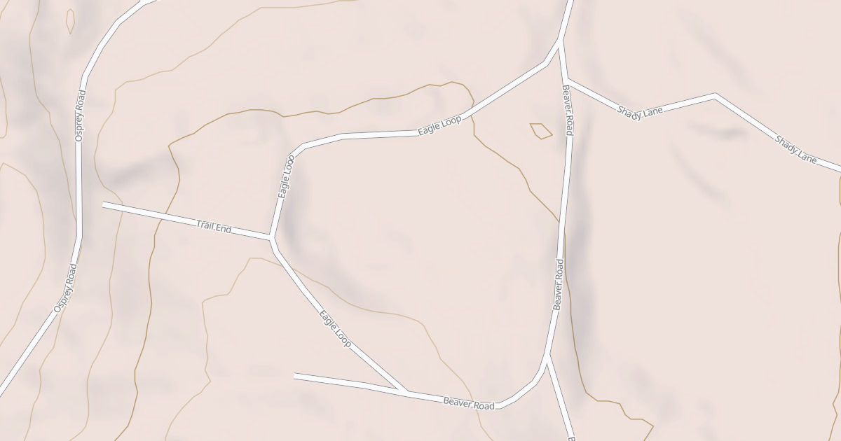 Map preview of 742C EAGLE LOOP