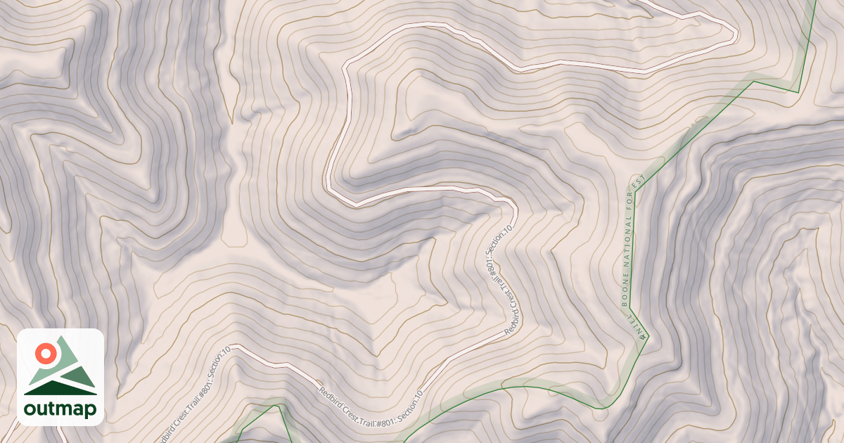 Map of Redbird Crest