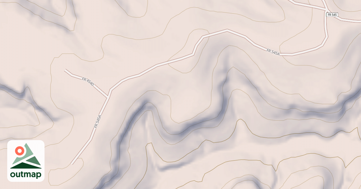 Map of 545A