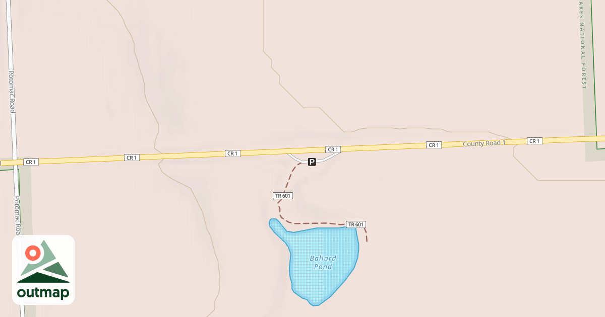 Map of BALLARD POND PARKING