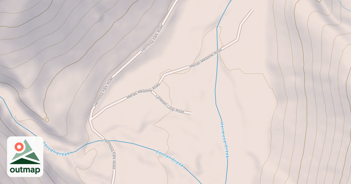 Map of LYNETTES LOOP