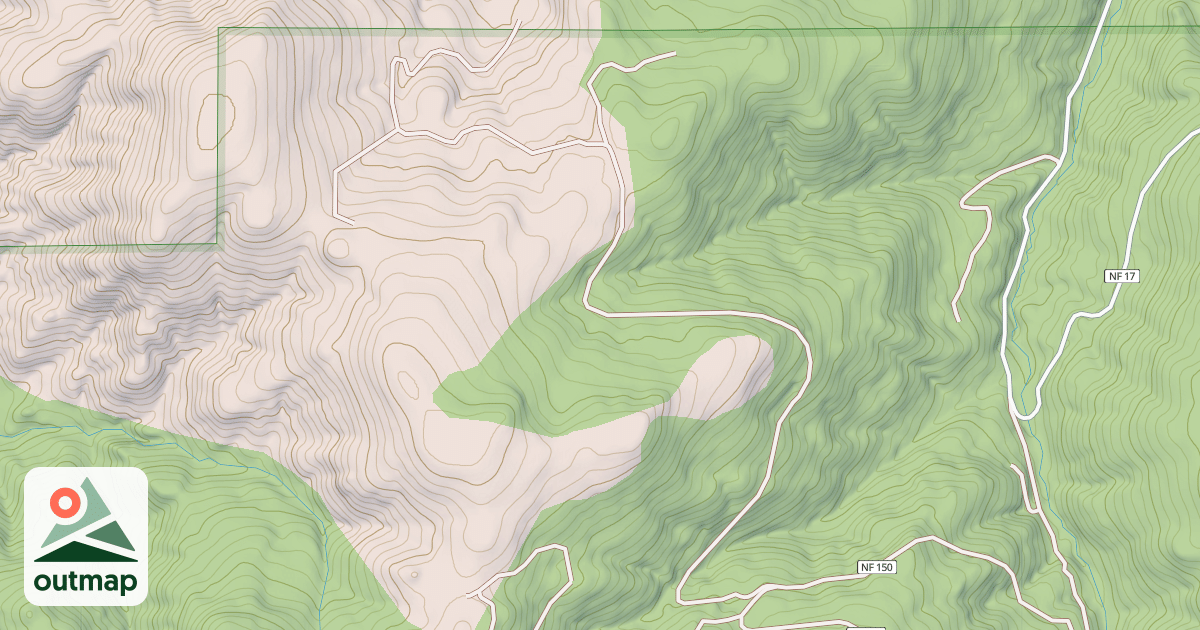 Map of USFS Motor Vehicle Use Map Roads {5184D1BB-00E2-44A0-96ED-4C89259061D4}