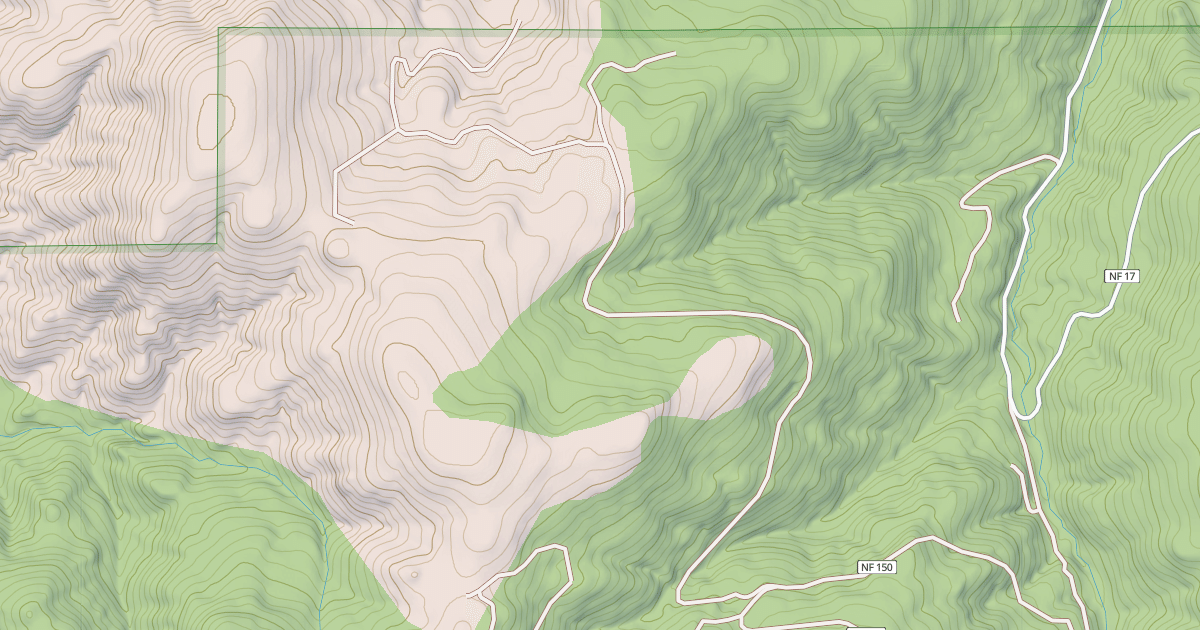 Map preview of USFS Motor Vehicle Use Map Roads {5184D1BB-00E2-44A0-96ED-4C89259061D4}
