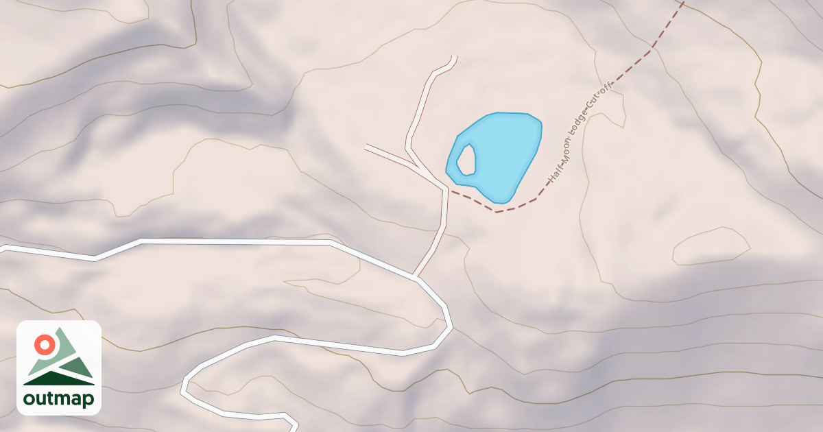 Map of HALF MOON LAKE - HOUSING/TRLHD