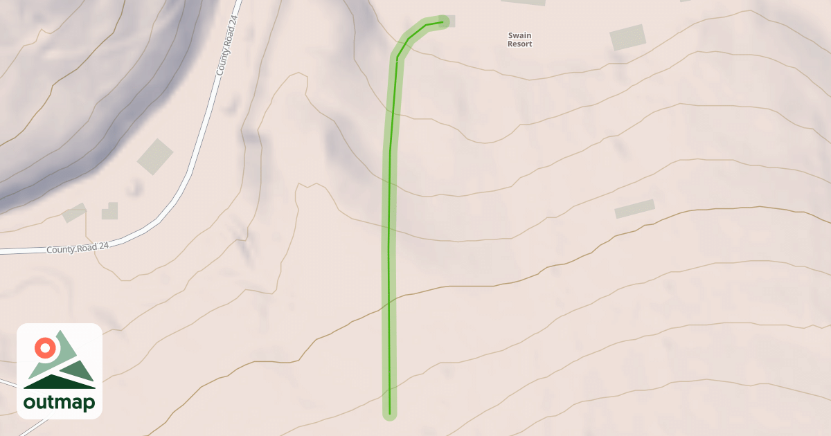 Map of Lower Robinson Run