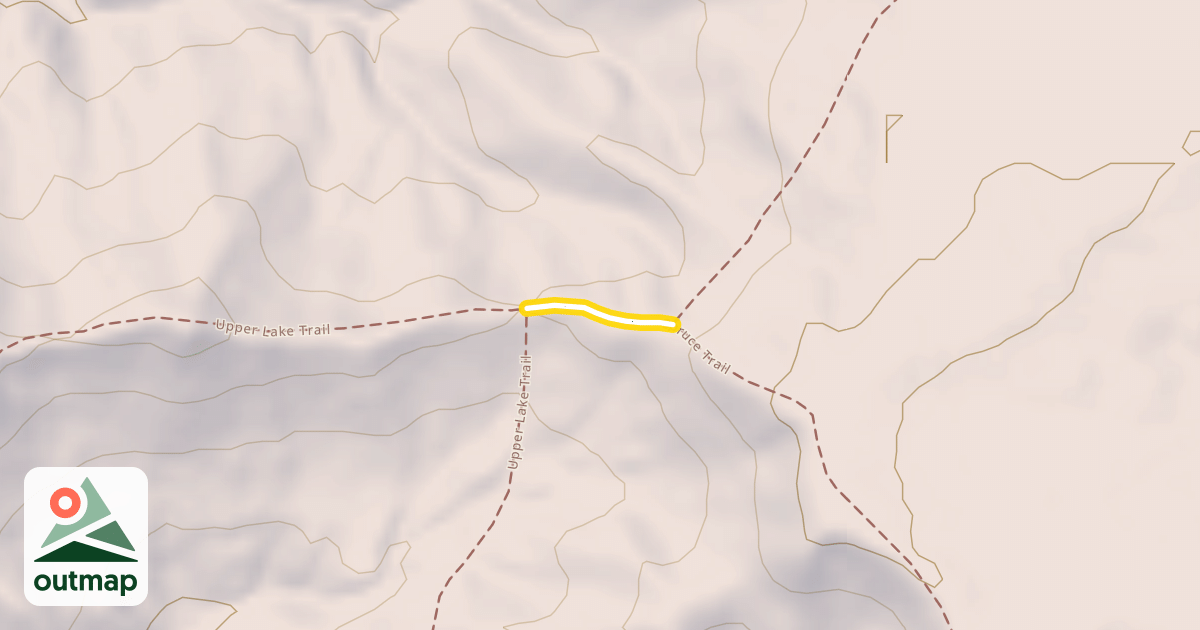 Map of Spruce Trail