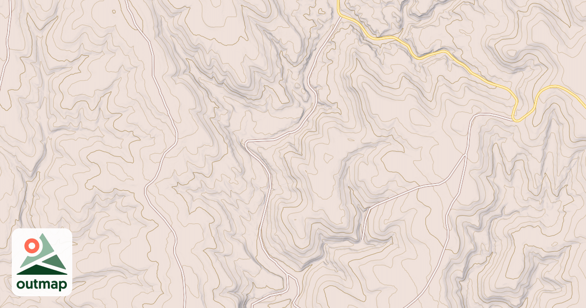 Map of GILLETTE CANYON RD