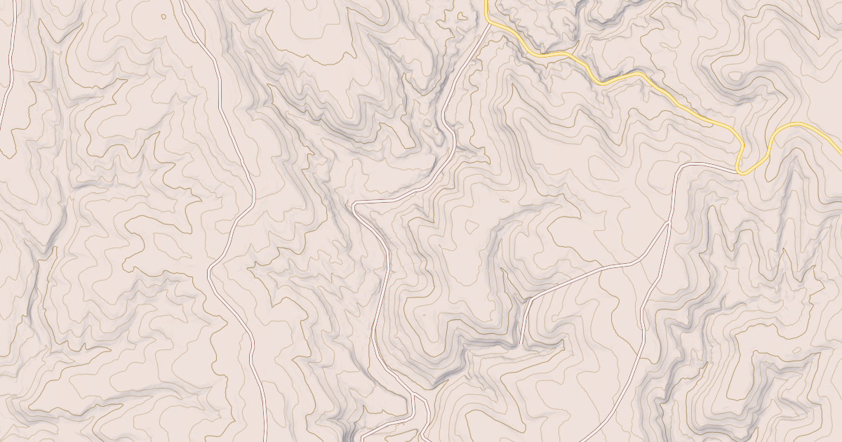 Map preview of GILLETTE CANYON RD