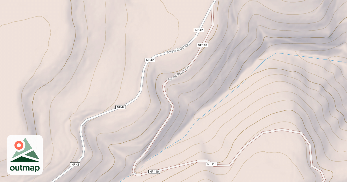Map of LOST POINT ROAD